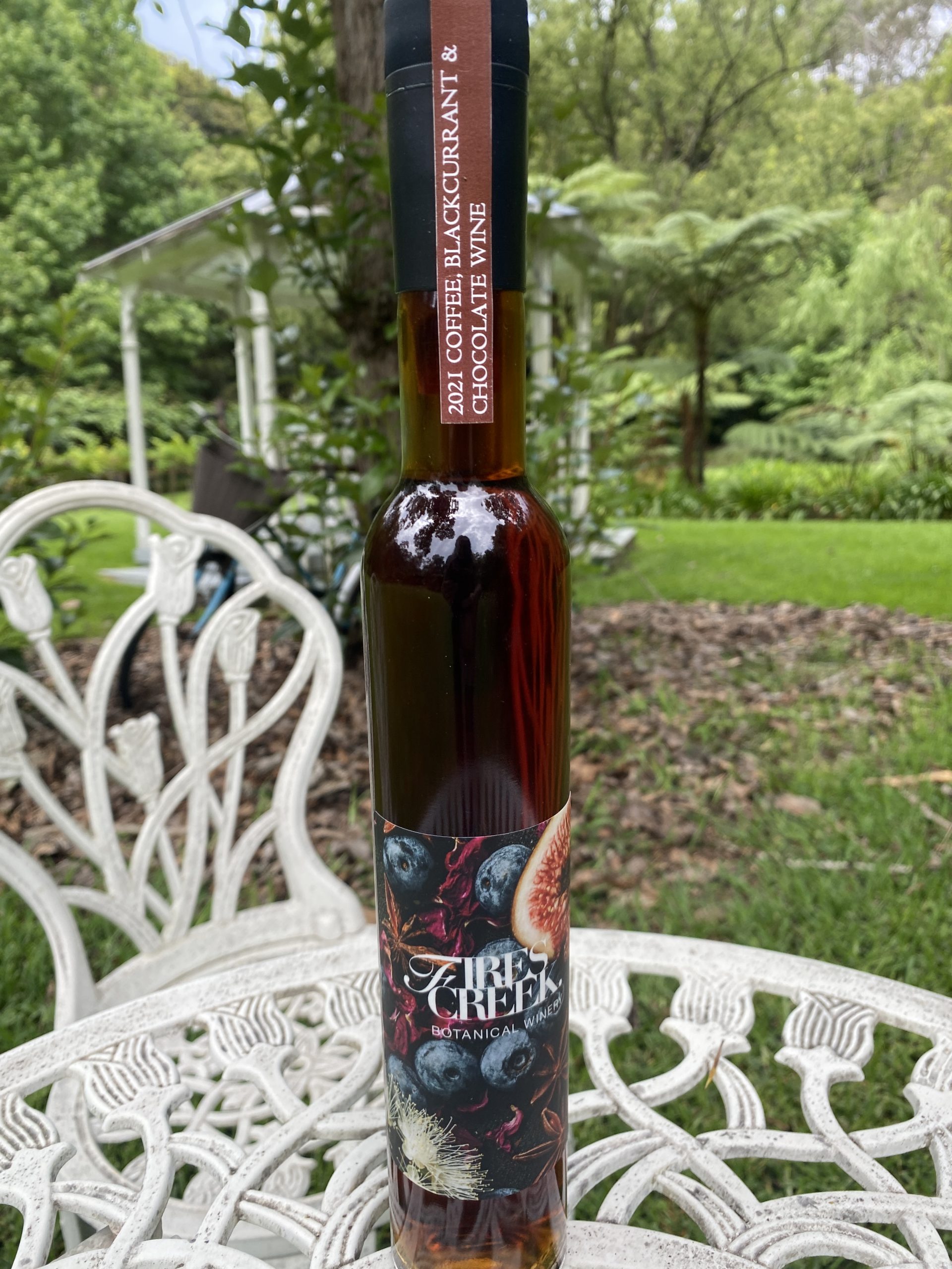 Coffee, blackcurrant & chocolate wine